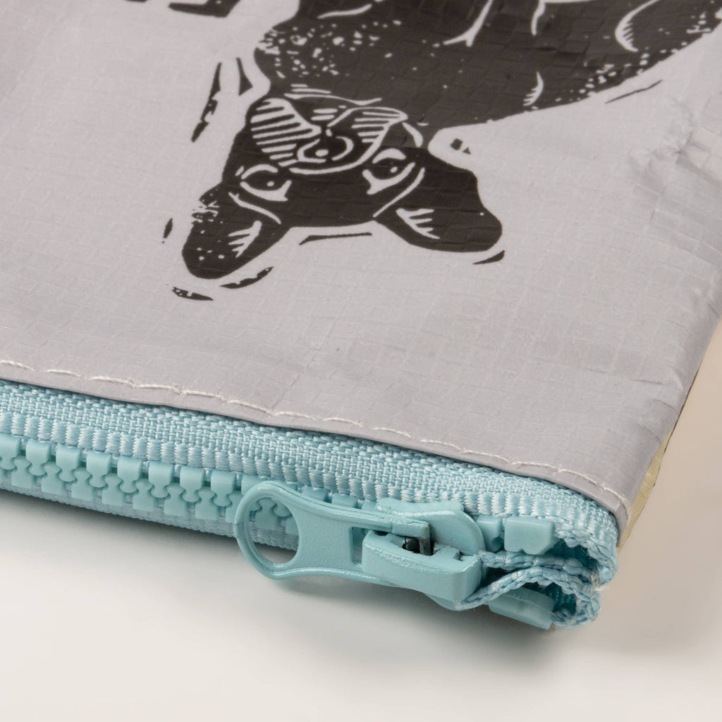 Love My Frenchie Recycled Zipper Wallet
