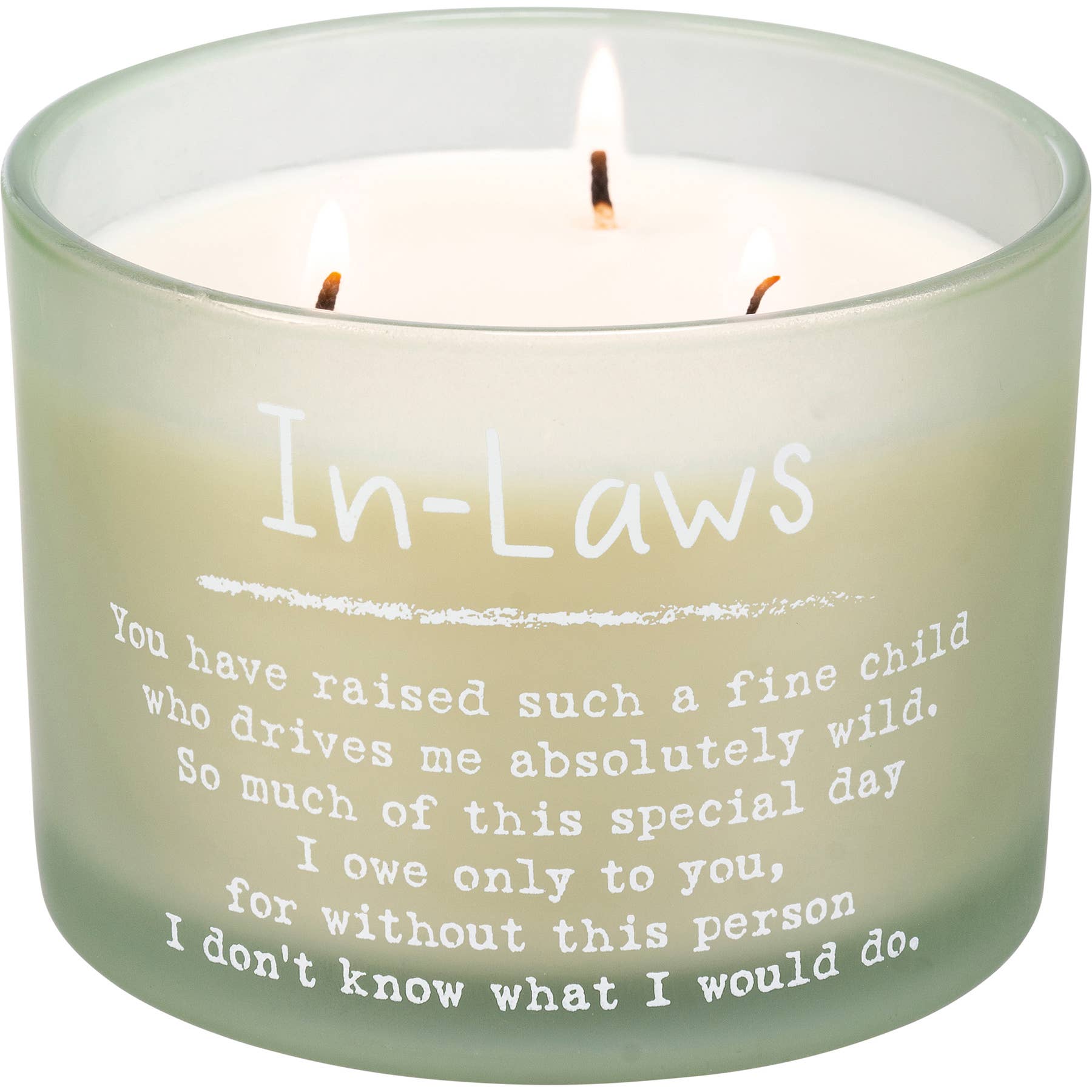 In Laws Poetry Candle