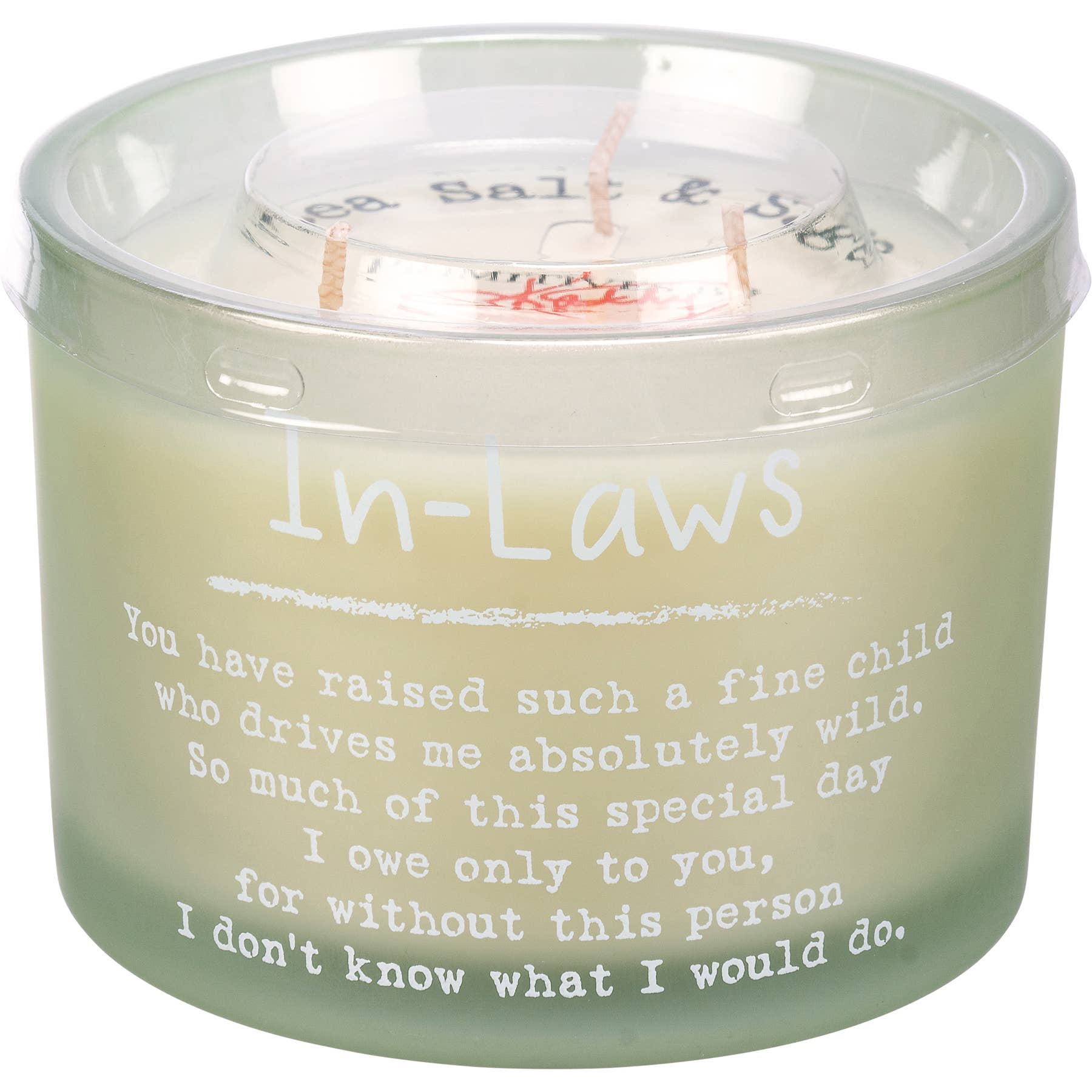 In Laws Poetry Candle