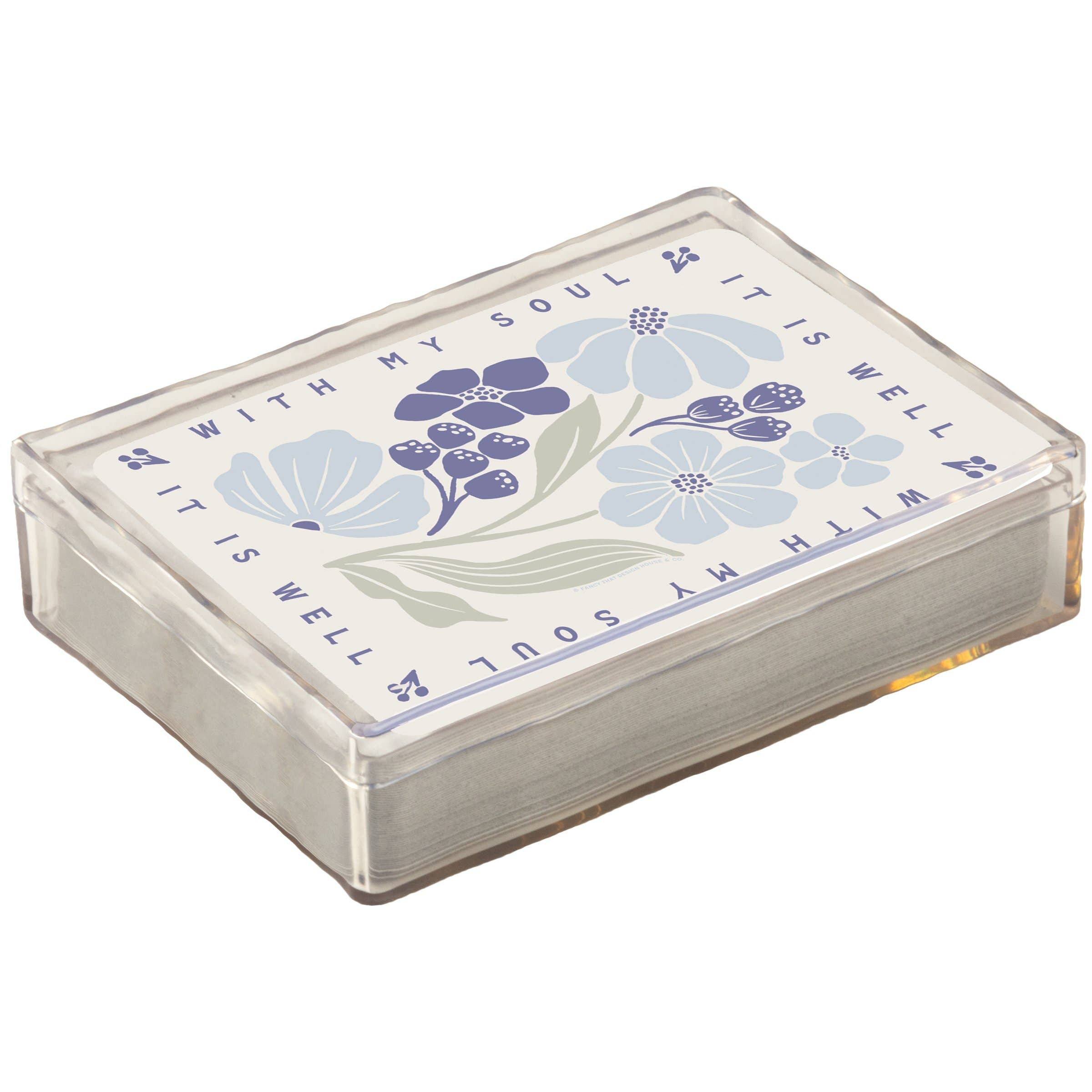 It Is Well Playing Cards