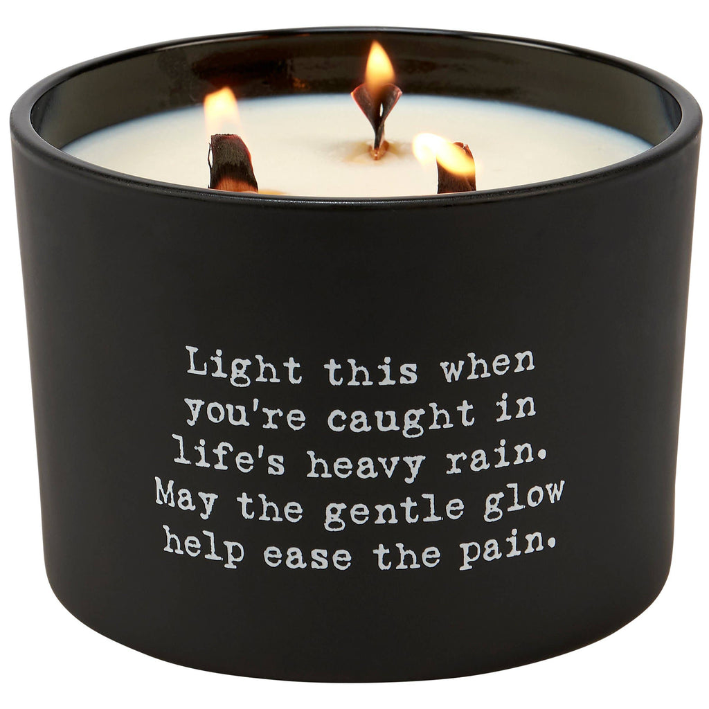 Ease The Pain Poetry Candle
