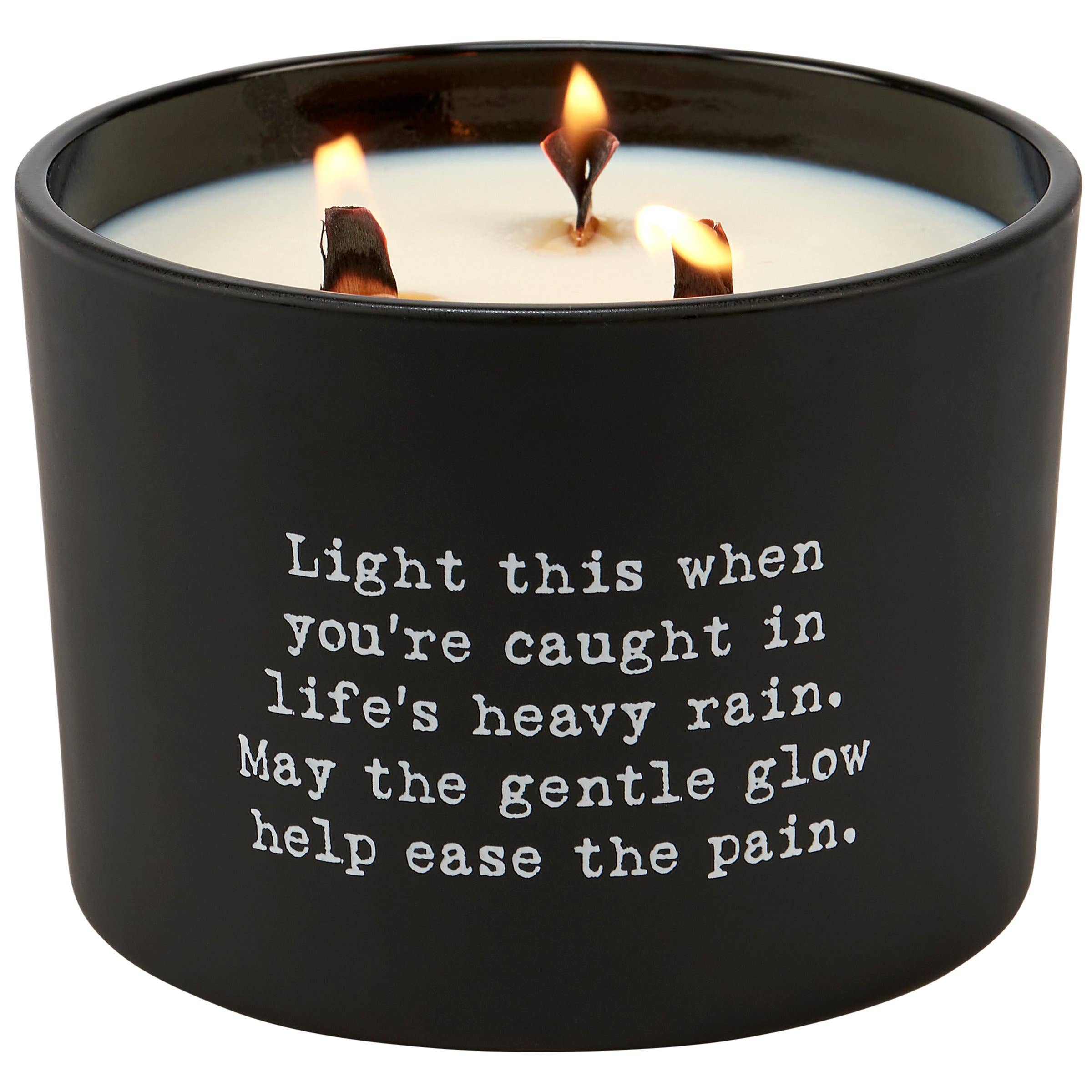 Ease The Pain Poetry Candle