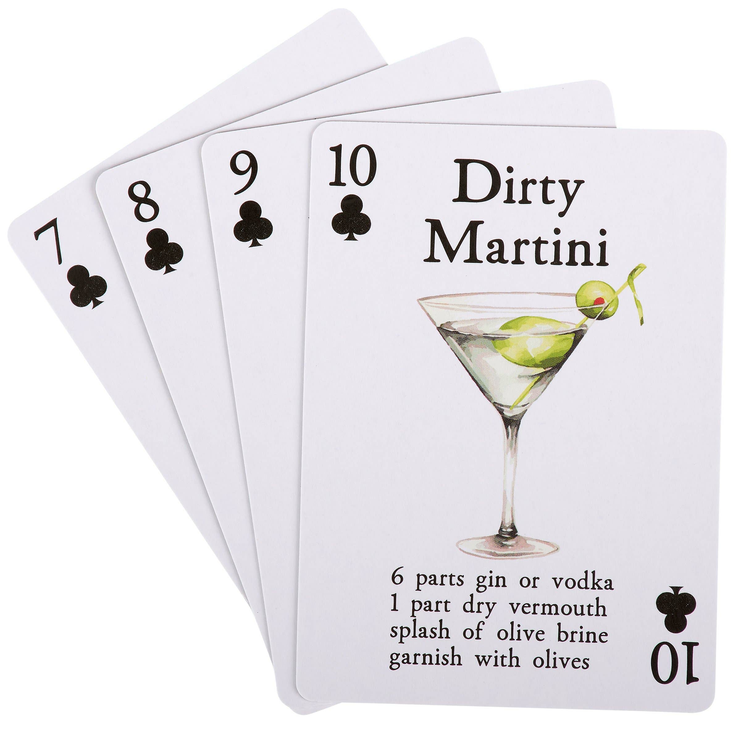 Cocktails Playing Cards