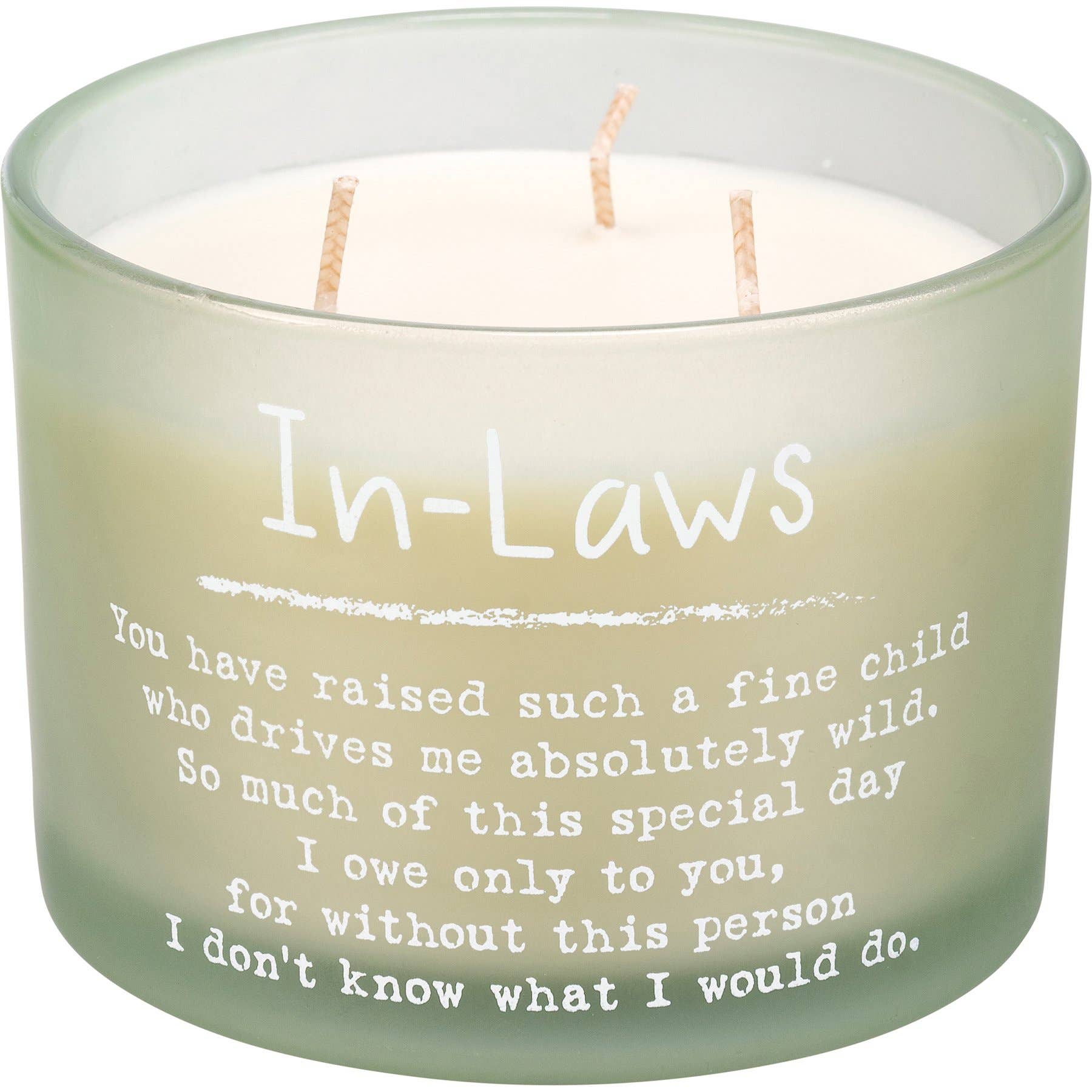 In Laws Poetry Candle